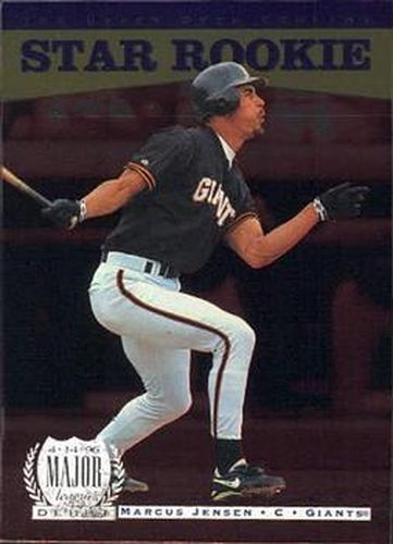 #252 Marcus Jensen - San Francisco Giants - 1996 Upper Deck Baseball