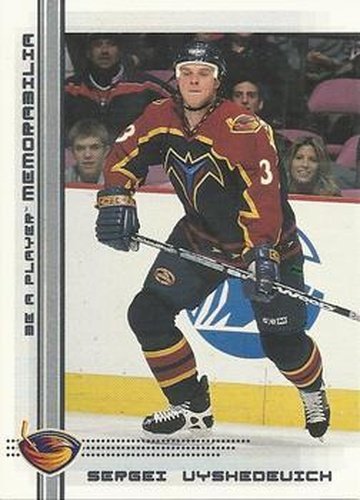 #252 Sergei Vyshedkevich - Atlanta Thrashers - 2000-01 Be a Player Memorabilia Hockey