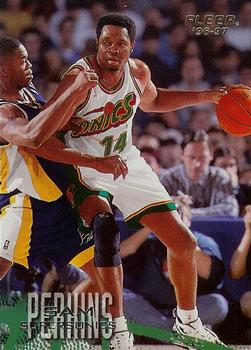 #253 Sam Perkins - Seattle SuperSonics - 1996-97 Fleer Basketball