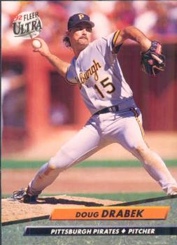 #253 Doug Drabek - Pittsburgh Pirates - 1992 Ultra Baseball
