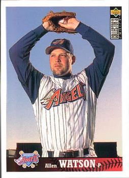 #253 Allen Watson - Anaheim Angels - 1997 Collector's Choice Baseball