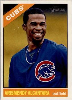 #253 Arismendy Alcantara - Chicago Cubs - 2015 Topps Heritage Baseball