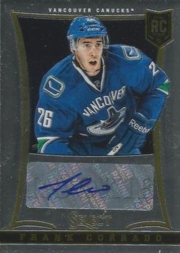 #253 Frank Corrado - Vancouver Canucks - 2013-14 Panini Select Hockey