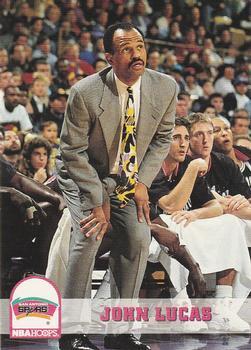 #253 John Lucas - San Antonio Spurs - 1993-94 Hoops Basketball