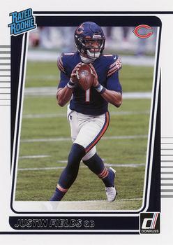#253 Justin Fields - Chicago Bears - 2021 Donruss Football