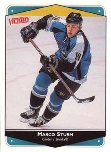 #253 Marco Sturm - San Jose Sharks - 1999-00 Upper Deck Victory Hockey
