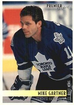 #253 Mike Gartner - Toronto Maple Leafs - 1994-95 Topps Premier Hockey