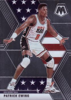 #253 Patrick Ewing - USA - 2019-20 Panini Mosaic Basketball