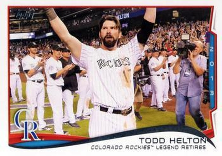 #253 Todd Helton - Colorado Rockies - 2014 Topps Baseball