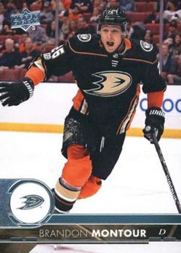 #253 Brandon Montour - Anaheim Ducks - 2017-18 Upper Deck Hockey