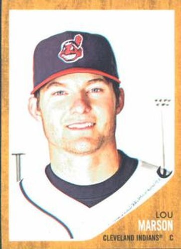 #253 Lou Marson - Cleveland Indians - 2011 Topps Heritage Baseball