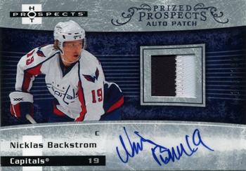 #254 Nicklas Backstrom - Washington Capitals - 2007-08 Fleer Hot Prospects Hockey