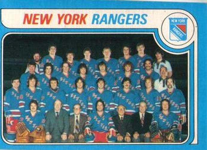 #254 New York Rangers Team - New York Rangers - 1979-80 O-Pee-Chee Hockey
