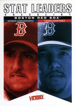 #254 Nomar Garciaparra / Pedro Martinez - Boston Red Sox - 2000 Upper Deck Victory Baseball