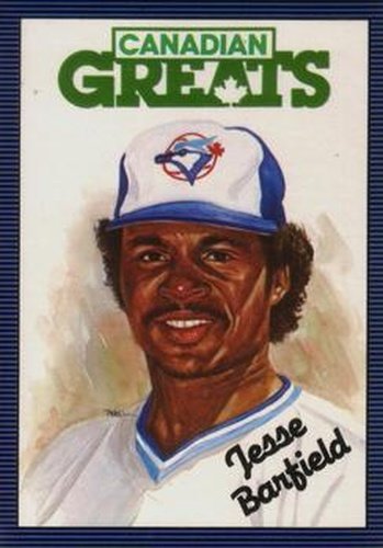 #254 Jesse Barfield - Toronto Blue Jays - 1986 Leaf Baseball
