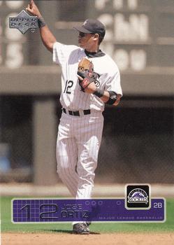 #254 Jose Ortiz - Colorado Rockies - 2003 Upper Deck Baseball