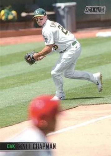 #254 Matt Chapman - Oakland Athletics - 2021 Stadium Club Baseball