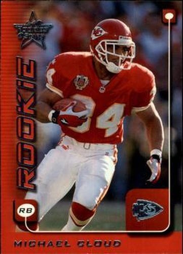 #254 Michael Cloud - Kansas City Chiefs - 1999 Leaf Rookies & Stars Football