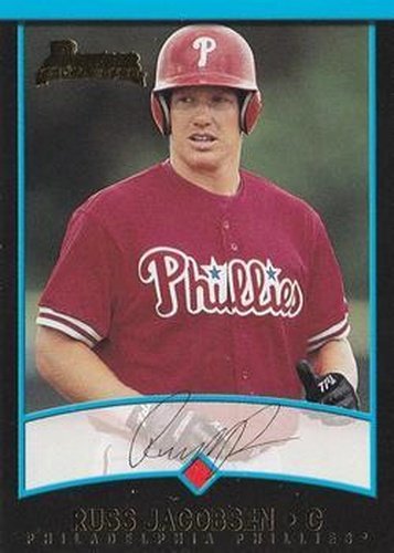 #254 Russ Jacobson - Philadelphia Phillies - 2001 Bowman Baseball