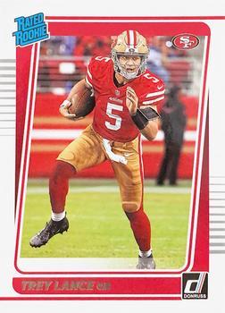#254 Trey Lance - San Francisco 49ers - 2021 Donruss Football