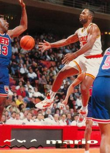 #254 Mario Elie - Houston Rockets - 1993-94 Stadium Club Basketball