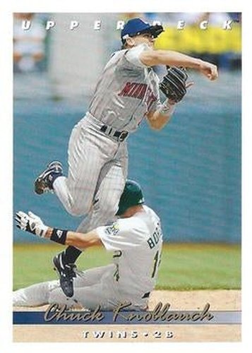 #254 Chuck Knoblauch - Minnesota Twins - 1993 Upper Deck Baseball