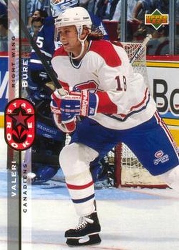 #255 Valeri Bure - Montreal Canadiens - 1994-95 Upper Deck Hockey