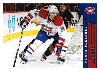 #255 Tomas Plekanec - Montreal Canadiens - 2013-14 Score Hockey