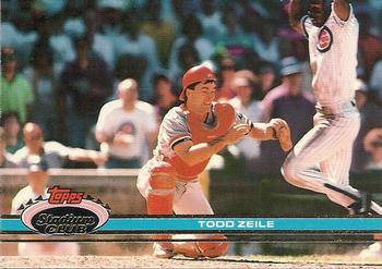 #255 Todd Zeile - St. Louis Cardinals - 1991 Stadium Club Baseball