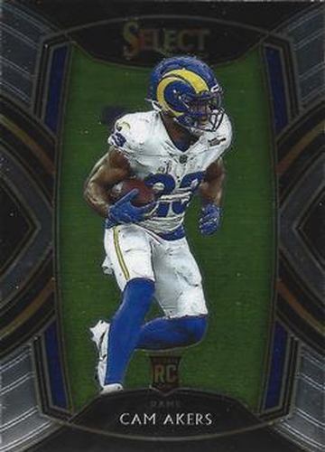 #255 Cam Akers - Los Angeles Rams - 2020 Panini Select Football