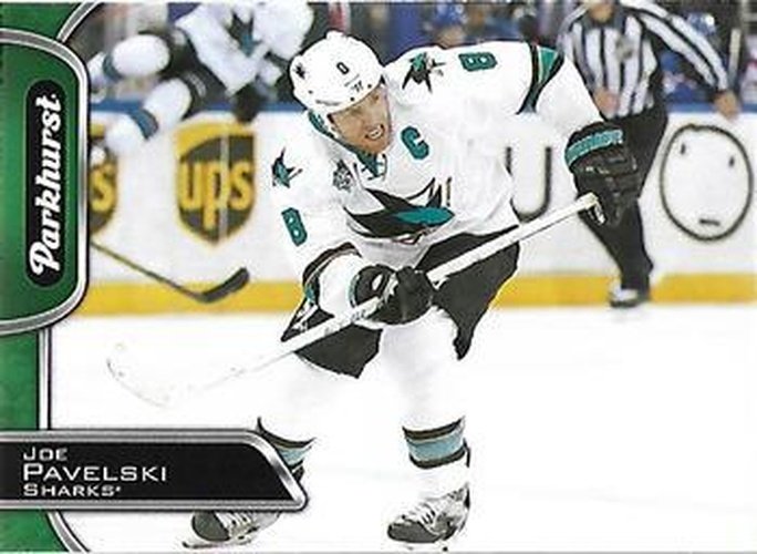 #255 Joe Pavelski - San Jose Sharks - 2016-17 Parkhurst Hockey