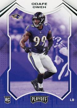 #255 Odafe Oweh - Baltimore Ravens - 2021 Panini Playoff Football