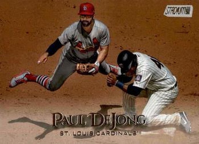 #255 Paul DeJong - St. Louis Cardinals - 2019 Stadium Club Baseball