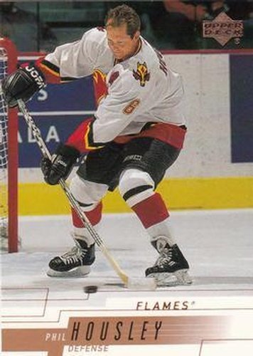 #255 Phil Housley - Calgary Flames - 2000-01 Upper Deck Hockey