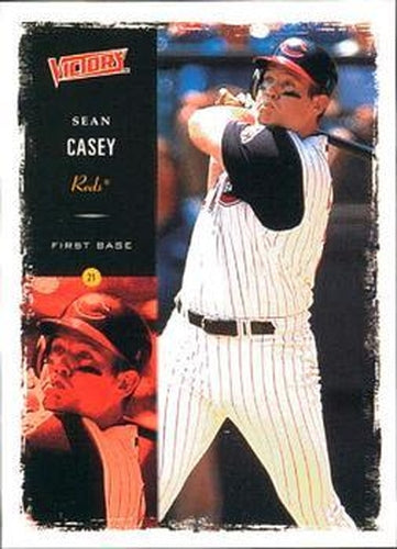 #255 Sean Casey - Cincinnati Reds - 2000 Upper Deck Victory Baseball