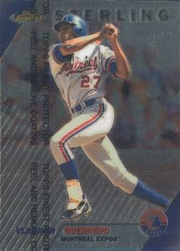 #255 Vladimir Guerrero - Montreal Expos - 1999 Finest Baseball