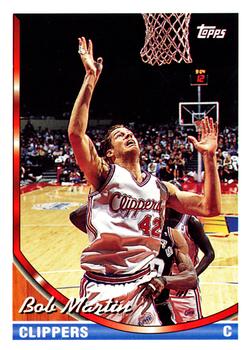 #255 Bob Martin - Los Angeles Clippers - 1993-94 Topps Basketball