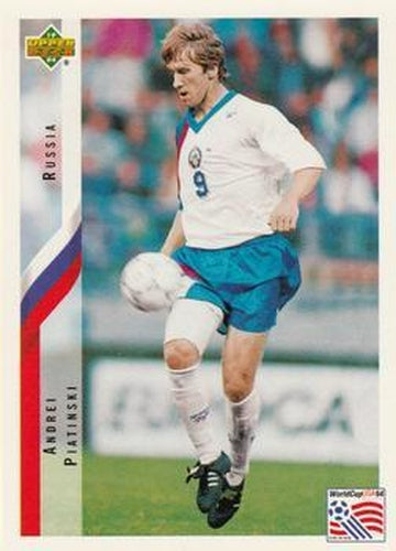 #256 Andrei Piatnikski - Russia - 1994 Upper Deck World Cup Contenders English/Spanish Soccer
