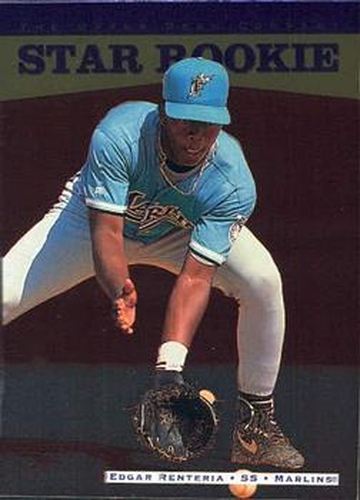 #256 Edgar Renteria - Florida Marlins - 1996 Upper Deck Baseball