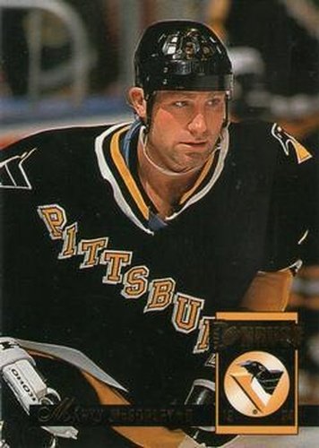 #256 Marty McSorley - Pittsburgh Penguins - 1993-94 Donruss Hockey