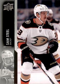 #256 Sam Steel - Anaheim Ducks - 2021-22 Upper Deck Hockey