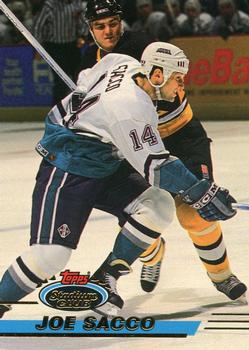 #256 Joe Sacco - Anaheim Mighty Ducks - 1993-94 Stadium Club Hockey