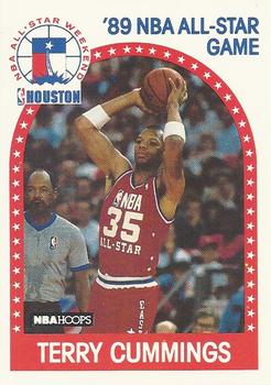 #256 Terry Cummings - Milwaukee Bucks - 1989-90 Hoops Basketball