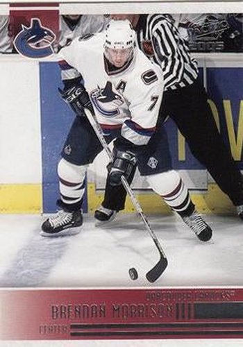 #257 Brendan Morrison - Vancouver Canucks - 2004-05 Pacific Hockey