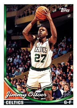 #257 Jimmy Oliver - Boston Celtics - 1993-94 Topps Basketball