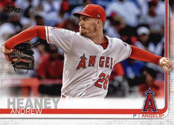 #257 Andrew Heaney - Los Angeles Angels - 2019 Topps Baseball