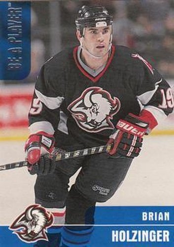 #257 Brian Holzinger - Buffalo Sabres - 1999-00 Be a Player Memorabilia Hockey