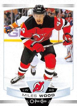 #257 Miles Wood - New Jersey Devils - 2019-20 O-Pee-Chee Hockey