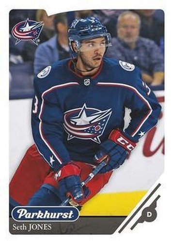 #257 Seth Jones - Columbus Blue Jackets - 2018-19 Parkhurst Hockey