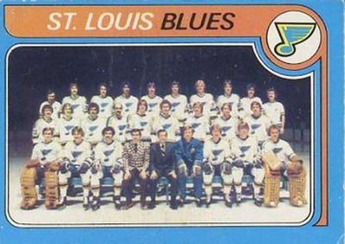 #257 St. Louis Blues Team - St. Louis Blues - 1979-80 O-Pee-Chee Hockey